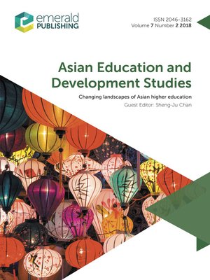cover image of Asian Education and Development Studies, Volume 7, Number 2